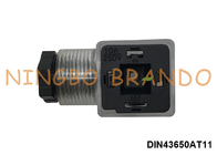 DIN43650A PG11 2P+E LED gösterge IP65 AC DC ile solenoid bobin bağlantısı