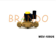 Pirinç Doğal Renk Gaz Solenoid Vana G3 / 4 &amp;#39;&amp;#39; SAE MSV-1090/6 Diyafram Yapısı