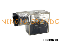 LED DIN 43650 Form B ile DIN43650B IP65 MPM Solenoid Bobin Konnektörü