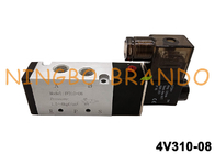 Airtac Tipi Hava Kontrol Pnömatik Solenoid Valf 4V310-08 1/4&quot;