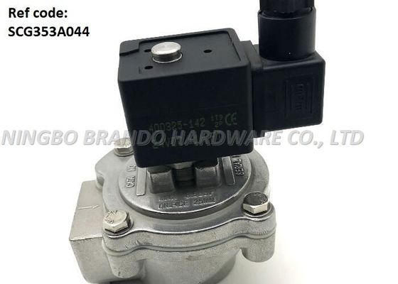 1 Inch Dust Collector Solenoid Valve , Scg353a044 Pulse Jet Solenoid Valve