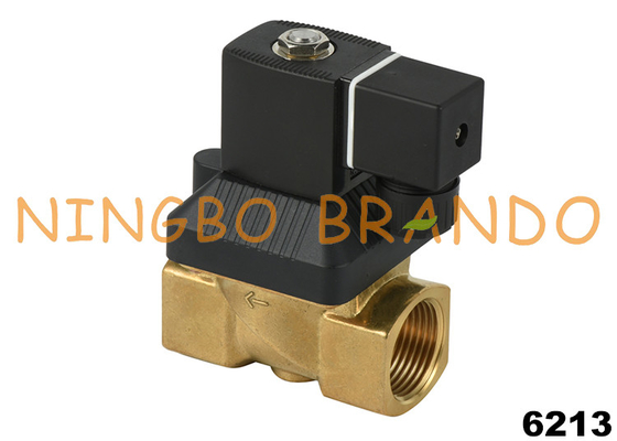 6213 A Servo Destekli 2 Yollu NC Pirinç Solenoid Valf 1/2'' 24V DC