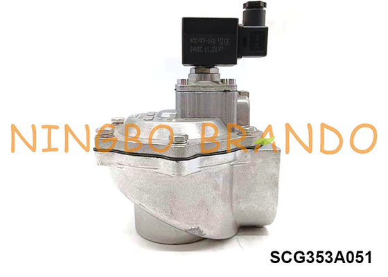 SCG353A051 2,5'' Dişli Dik Açı 353 Serisi Solenoid Darbe Püskürtme Valfi