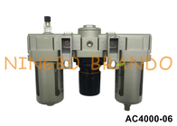 AC4000-06 3/4' SMC Tip Pnömatik FRL Birimi Hava Filtresi Düzenleyicisi Yağlayıcı