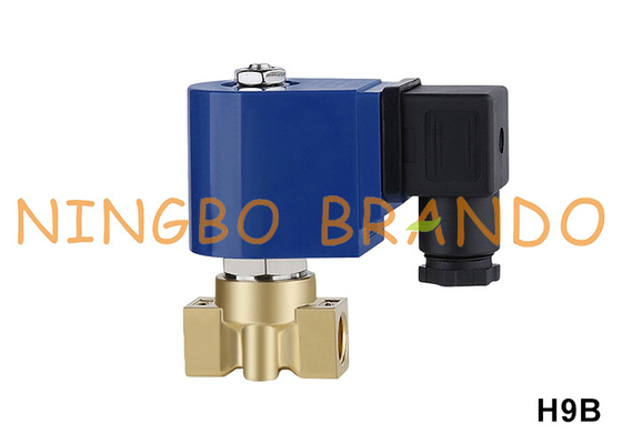 120 bar Hava Su Gaz Bakır Yüksek Basınçlı Solenoid Valf 1/8' 1/4' 3/8' 110V 220V
