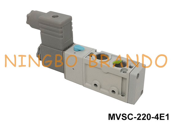 MVSC-220-4E1 5/2 Yolu Pnömatik Solenoid Valf 12V 24V 110V 220V