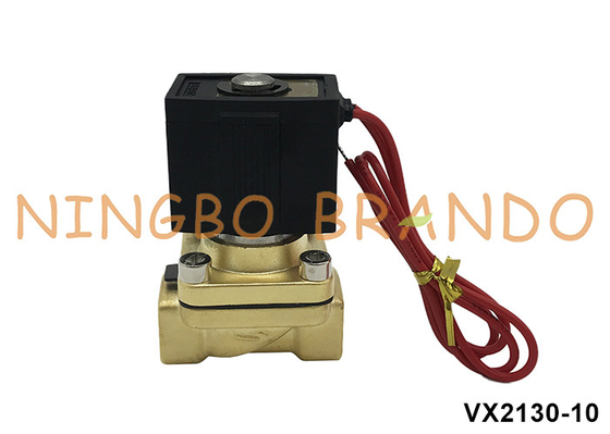 VX2130-10 3/8' Bakır Solenoid Valf Su Hava için AC220V AC110V DC24V