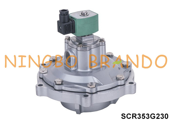 SCR353G230 ASCO Tipi Solenoid Pulse Jet Valve For Dust Collector 3'' 24V 110V 220V