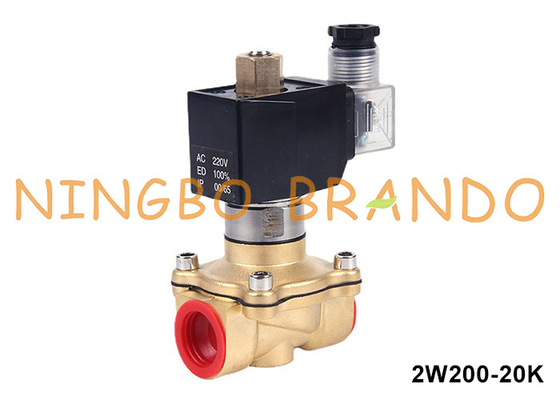 3/4' 2 Way Normalde Açık Bakır Solenoid Valf Su Hava Gaz Sıvısı 24V 220V