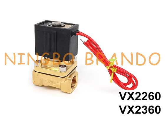 SMC Tip VX2360-03 3/8'' Bakır Solenoid Valf 220V 110V 24V