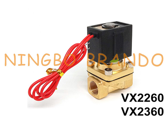 SMC Tip VX2360-03 3/8'' Bakır Solenoid Valf 220V 110V 24V