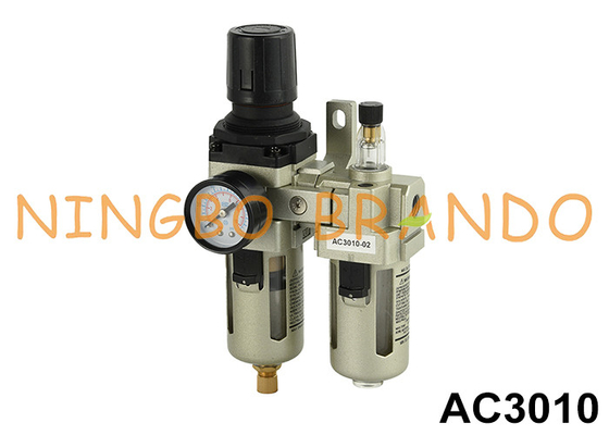 AC3010 1/4'' 3/8' hava filtresi düzenleyicisi yağlayıcı FR.L kombinasyonu