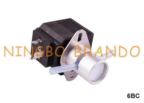 2 Yolu NC Normalde Kapalı Squeeze Tube Solenoid Pinch Valve 220V 110V 24V 12V