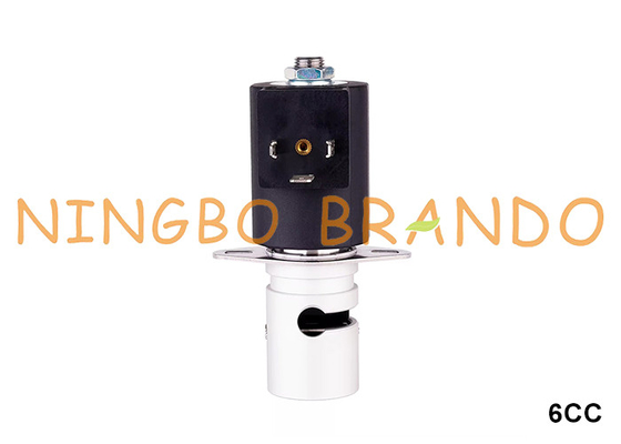 2/2 Yolu Normalde Kapalı NC Squeeze Tube Pinch Solenoid Valve 12V 24V 110V 220V