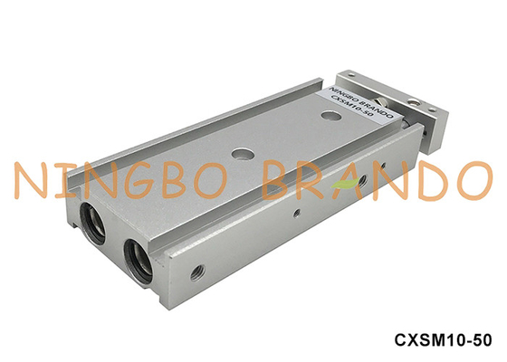 CXSM10-50 SMC Tipi Çift Çubuklu Pnömatik Hava Silindir 10mm Bor 50mm Vuruş