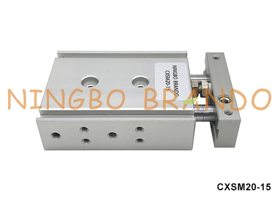 CXSM20-15 SMC Tipi Çift Çubuklu Pnömatik Hava Silinderi 20mm Bor 15mm Vuruş