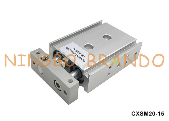 CXSM20-15 SMC Tipi Çift Çubuklu Pnömatik Hava Silinderi 20mm Bor 15mm Vuruş