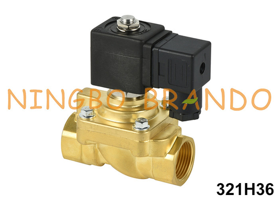 3/4' 321H36 Şişeler üfleme makinesi için yüksek basınçlı solenoid valfi 24V 220V