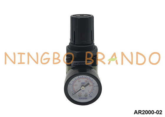 AR2000-02 SMC Tipi Pnömatik Hava Basıncı Düzenleyicisi 1/4''' 10 bar