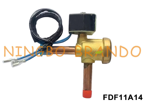 FDF11A14 12.7mm OD SANHUA Tipi Sozlama için Solenoid Valf