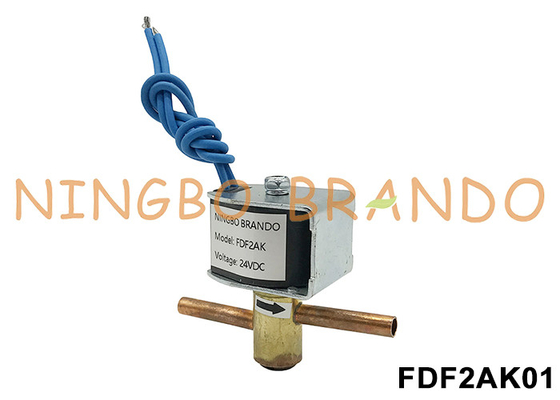 FDF2AK01 Sanhua Tip NO Soğutma Solenoid Valf 24V 110V 220V