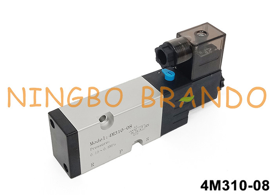 Airtac Tip 4M310-08 Namur Pilot Solenoid Valf 5/2 Yol 24V 220V