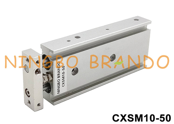 SMC Tipi CXSM10 Çift Çubuklu Pnömatik Hava Silindiri Boru Boyutu 10 mm