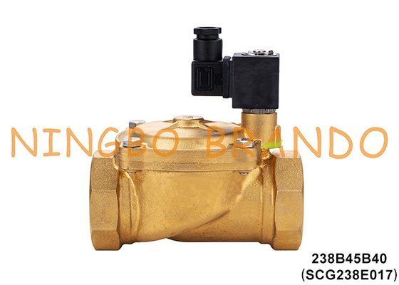 SCG238E017 1.5'' ASCO Tipi Bakır Su Solenoid Valfı 220V 110V AC 24V DC