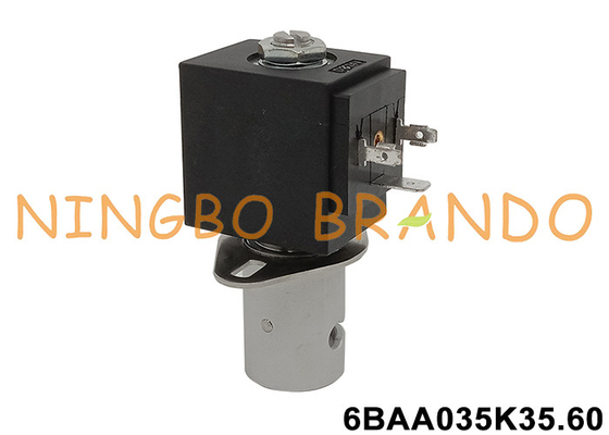 Kahve makinesi için 2 yönlü normal olarak açık solenoid sıkma valfi 12V 24V 110V 220V