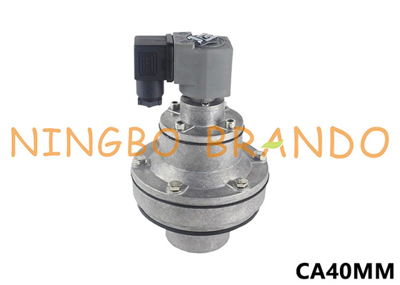 CA40MM 1-1/2''ye gömülü toz toplayıcı puls valfi 12V 24V 110V 220V