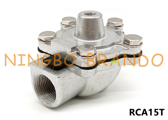 1/2'' RCA15T Toz toplayıcı torba filtre için sağ açılı uzaktan pilot valf