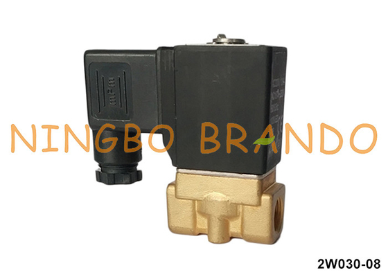 2W030-08 Airtac Tipi Su Hava için Bakır Solenoid Valf 1/4' 220V 110V 24V