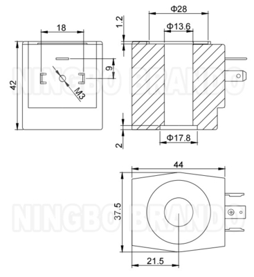 Watson Tipi PC1 Toz Toplayıcı Valf için Solenoid Valf Bobini 24V 220V