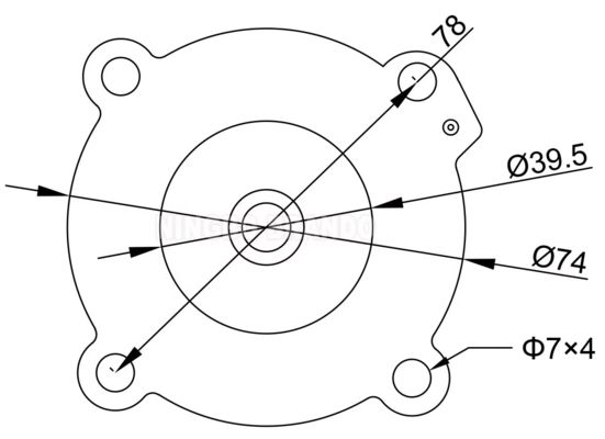 VP25 1'' HUANENG MD125 Pulse Vana Diyafram Tamir Kiti