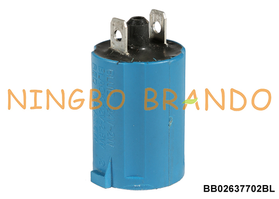 DELAVAL Süt Pulsatörü Parçaları için Mavi Solenoid Bobini 24V 2W 3.3W EP100 EP2090