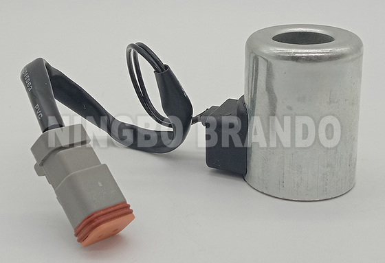 12V 24V Pilot Güvenlik Kilidi Valf Bobini XE60/75/80/135/150/200/215/230 Ekskavatör için