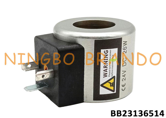24VDC 26W Hidrolik Solenoid Valf Bobini Foton Lovol FR60 Ekskavatör için