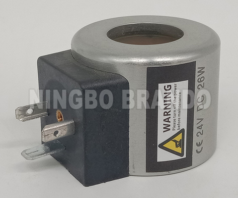 24VDC 26W Hidrolik Solenoid Valf Bobini Foton Lovol FR60 Ekskavatör için