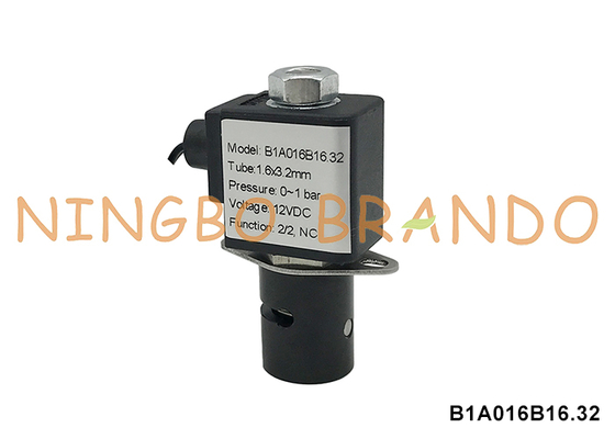 Normalde Kapalı Solenoid Sıkıştırma Vana Kelepçesi 3.2mm Tüp 220V 110V 24V 12V