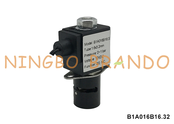 Normalde Kapalı Solenoid Sıkıştırma Vana Kelepçesi 3.2mm Tüp 220V 110V 24V 12V