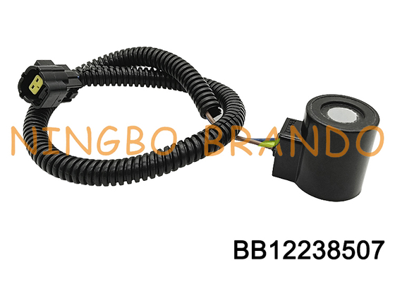 12VDC 12W Ekskavatör Parçası Hidrolik Solenoid Bobini DH55-5 DH55-7 DH60-5 DH60-7