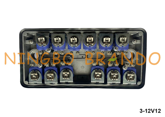 Goyen RCA3D Pilot Solenoid Valf için 3-12V Döküm Alüminyum Muhafaza