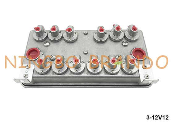 Goyen RCA3D Pilot Solenoid Valf için 3-12V Döküm Alüminyum Muhafaza