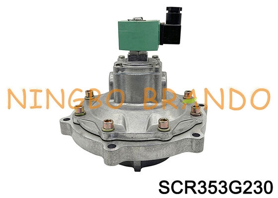 ASCO Tipi SCR353G230 3 İnç Solenoid Darbe Jet Valfi 24VDC 110VAC 220VAC