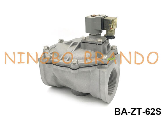 Toz toplayıcısı için 2-1/2 'Düz Atışlı Jet Valf 24VDC 110VAC 220VAC