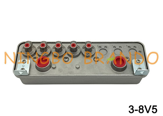 3-8V5 Kanal Toplayıcı Uzaktan Pilot Valf Koruma Kontrolörü RCA3-8V5 220V 110V 24V