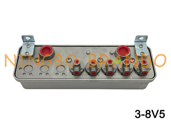 3-8V5 Kanal Toplayıcı Uzaktan Pilot Valf Koruma Kontrolörü RCA3-8V5 220V 110V 24V