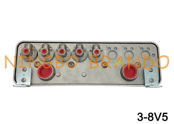 3-8V5 Kanal Toplayıcı Uzaktan Pilot Valf Koruma Kontrolörü RCA3-8V5 220V 110V 24V