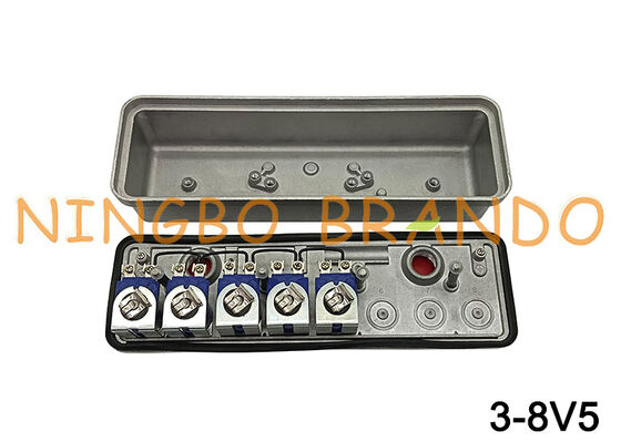 3-8V5 Kanal Toplayıcı Uzaktan Pilot Valf Koruma Kontrolörü RCA3-8V5 220V 110V 24V