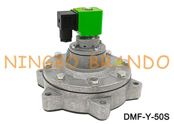 DMF-Y-50S Nabız Valfi BFEC 2 inç Alüminyum gömülü tip Nabız Solenoid Valfi